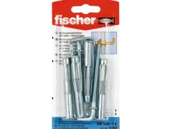 Fischer Hohlraum-Metalldübel HM 5 x 65 HK mit Winkelhaken mit Bund (4 ST)