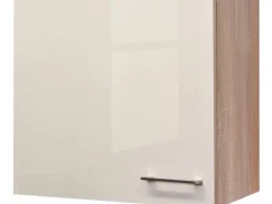 Flex-Well Exclusiv Küchen-Oberschrank Orlando 60x55cm Kaschmir Gl.-Sonoma Eiche