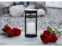 FlowerPower Flower Power LED Outdoor Grablampe Arimo Solar Weiß