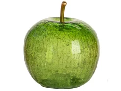 Hot FlowerPower Deko-Apfel Pomo mit LED Ø 16,5 cm x 20,5 cm Hellgrün