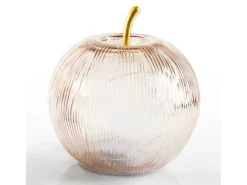 FlowerPower LED-Deko-Apfel Mela Puder-Rosa