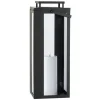 FlowerPower LED-Laterne Lucido Outdoor 48,5 cm x 18 cm x 18 cm Schwarz