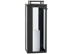 FlowerPower LED-Laterne Lucido Outdoor 48,5 cm x 18 cm x 18 cm Schwarz