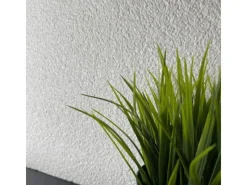 Floxxan Baumwollputz Montana 512 Cellulose Farbe Weiss mit Mica Fein Putz Tapete Flüssigtapete