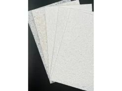 Floxxan Baumwollputz Montana 512 Cellulose Farbe Weiss mit Mica Fein Putz Tapete Flüssigtapete