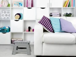 Fußbank faltbar Anthrazit