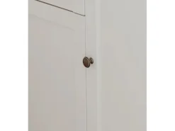 Best Furn.Design Sideboard Landhaus Weiß Eiche Artisan 120 cm 3-türig Vestland