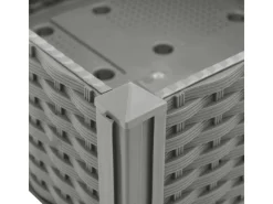 furnicato Hochbeet 160x40x23 cm Polypropylen