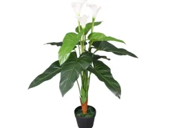 Discount furnicato Künstliche Calla-Lilie mit Topf 85 cm Weiß