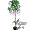 Discount furnicato Künstliche Glyzinie mit Topf 120 cm