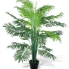 furnicato Künstliche Phönix-Palme mit Topf 130 cm