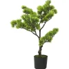furnicato Künstlicher Bonsai Pinus mit Topf 60 cm Grün