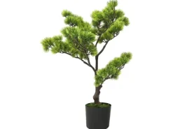 furnicato Künstlicher Bonsai Pinus mit Topf 60 cm Grün