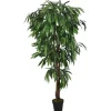 Best furnicato Mangobaum Künstlich 600 Blätter 150 cm Grün