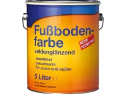 Fussbodenfarbe Seidenglänzend 5 l