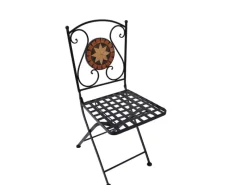 Discount Garden Pleasure Bistro-Set Pular 3-teilg Schwarz-Braun
