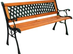 Garden Pleasure Parkbank Windsor 125 cm x 75 cm x 52 cm Antik-Grün