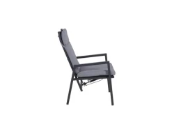 New Garden Pleasure Stuhl Sintra 103 cm x 61 cm x 69 cm Grau-Schwarz
