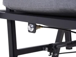 New Garden Pleasure Stuhl Sintra 103 cm x 61 cm x 69 cm Grau-Schwarz