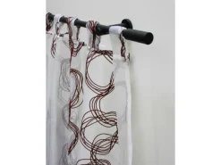 Discount Gardinia Gardinenstangen Set Zylinder Ø 19 mm 160 cm Schwarz matt