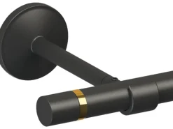 Gardinenstangen-Endstück Zylinderform Ø 19 mm Schwarz