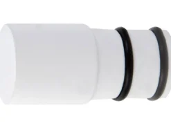 Discount Gardinenstangen-Endstück Zylinderform Ø 19 mm Weiß