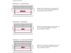 Discount Gardinia Aluminium Jalousie 110 cm x 175 cm Silber