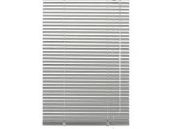 Gardinia Aluminium Jalousie 130 cm x 175 cm Silber