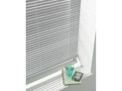 Gardinia Aluminium Jalousie 130 cm x 175 cm Silber