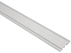 Gardinia Aluminium-Vorhangschiene 2-läufig Weiß 200 cm