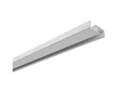 Gardinia Aluminium-Vorhangschiene 1-läufig Weiß 150 cm