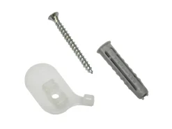 Sale Gardinia Deckenträger für Aluminium-Vorhangschiene 1-läufig Weiß 2-er Pack