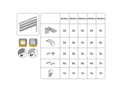 Gardinia Doppelrollo 140 cm x 160 cm Weiß