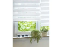 Gardinia Doppelrollo 140 cm x 160 cm Weiß