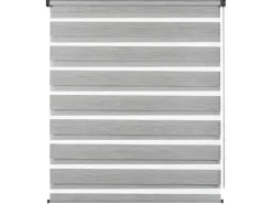 Clearance Gardinia Doppelrollo de Luxe 60 cm x 180 cm Grau