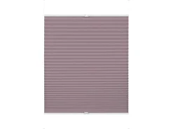 Clearance Gardinia Easy Fix Plissee Greta Verspannt 60 cm x 130 cm Perlmuttrosa