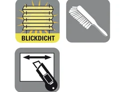 Gardinia Easy Fix Plissee Greta Verspannt 70 cm x 130 cm