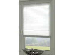 Hot Gardinia Easy Fix Plissee Tag und Nacht Weiß 90 cm x 210 cm