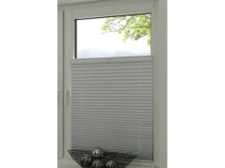 Hot Gardinia Easy Fix Plissee Tag und Nacht Weiß 90 cm x 210 cm