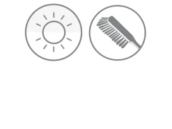 Gardinia Easyfix Doppelrollo mit Montageschiene 100 cm x 150 cm Grau