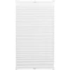 Gardinia EasyFix Plissee mit 2 Bedienschienen 55 cm x 130 cm Weiß