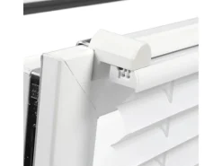 Gardinia EasyFix Plissee mit 2 Bedienschienen 55 cm x 130 cm Weiß