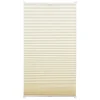 Gardinia EasyFix Plissee mit 2 Bedienschienen 95 cm x 130 cm Elfenbein