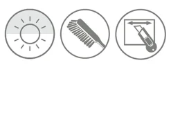 Discount Gardinia EasyFix Rollo Shaun 75 x 160 Hellgrau Hell Grau