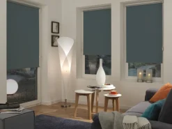 Hot Gardinia EasyFix Rollo Thermo 75 cm x 150 cm Schiefer