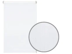 Gardinia EasyFix Rollo Uni 120 cm x 150 cm strukturiert Reinweiß