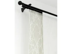 Gardinia Endstück Chicago Kappe für Ø 20 mm Schwarz-Matt 2-er Pack