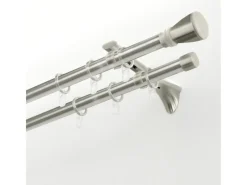 Clearance Gardinia Endstück Chicago Kappe für Ø 20 mm optik 2-er Pack Edelstahl