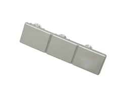 Gardinia Endstück für Flächenvorhangschiene 3-läufig 2-er Pack