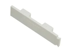 Hot Gardinia Endstück für Vorhangschiene GE2 2-läufig Weiß 2-er Pack